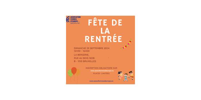 Fête de la Rentrée